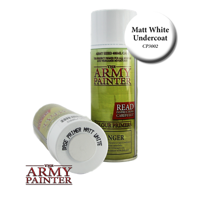 Colour Primer Spray (400 mL) - Matte White Undercoat