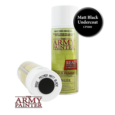 Colour Primer Spray (400 mL) - Matte Black Undercoat