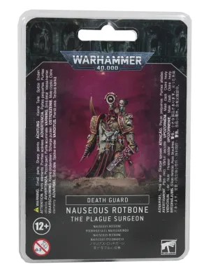Warhammer 40K: Chaos Space Marines (Death Guard) - Nauseous Rotbone the Plague Surgeon