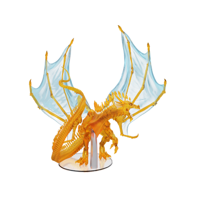 D&amp;D Icons of the Realms: Adult Topaz Dragon Premium Painted Miniature