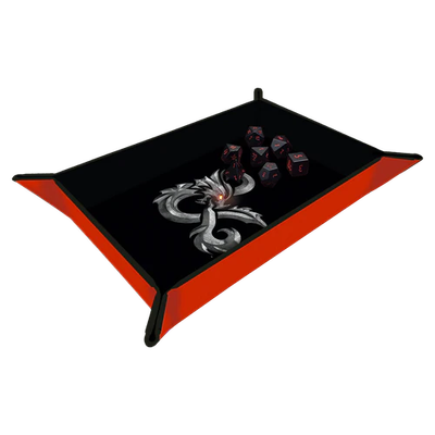 Dice Tray - Folding Dungeons &amp; Dragons Honor Among Thieves: Printed Leatherette