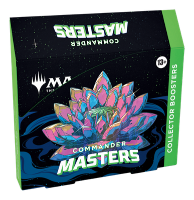 Magic The Gathering TCG Commander Masters Collector Booster Box