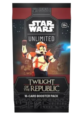 Star Wars Unlimited TCG Twilight of the Republic Booster Pack Star Wars Unlimited TCG Twilight of the Republic Booster Pack