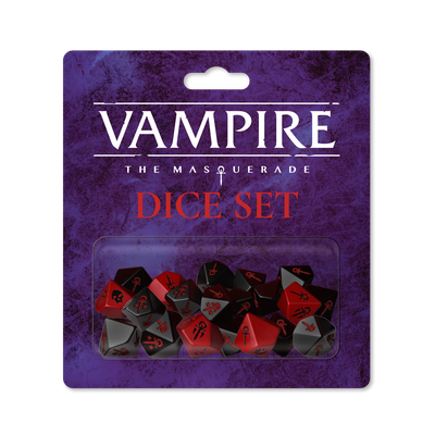 Vampire: The Masquerade 5th Edition - Dice Set