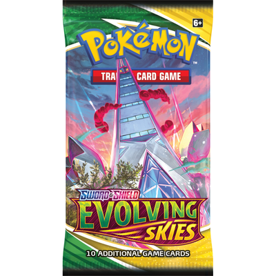 Pokemon TCG - Sword &amp; Shield: Evolving Skies Booster Pack