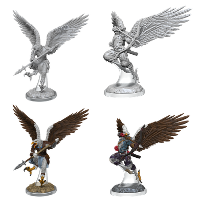 Nolzur's Marvelous Miniatures: Aarakocra Fighters