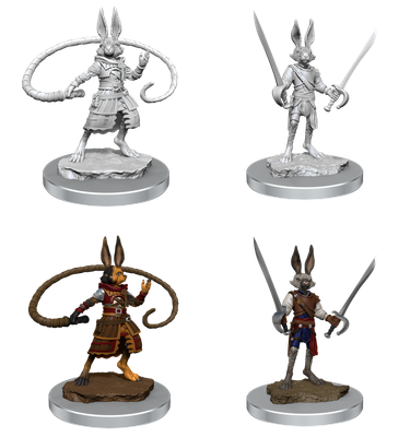 Nolzur's Marvelous Miniatures: Harengon Rogues