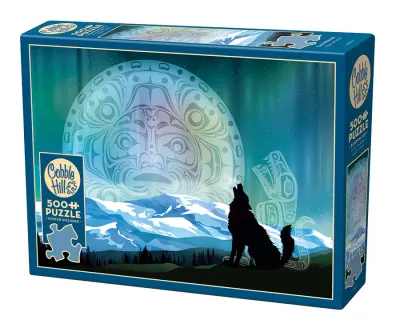 500 pcs - Two Wolves