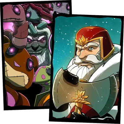 Dice Throne: Santa vs. Krampus - Sleeve Bundle