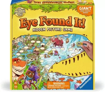 World of Dinosaurs Eye Found It: Hidden Picture Board Game