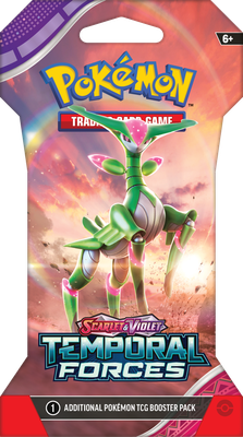 Pokemon TCG - Scarlet &amp; Violet: Temporal Forces Blister Pack