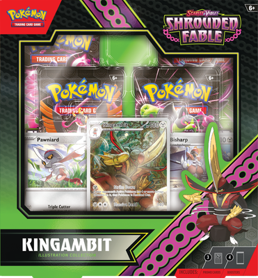 Pokemon TCG - Scarlet &amp; Violet Shrouded Fable: Kingambit Illustration Collection