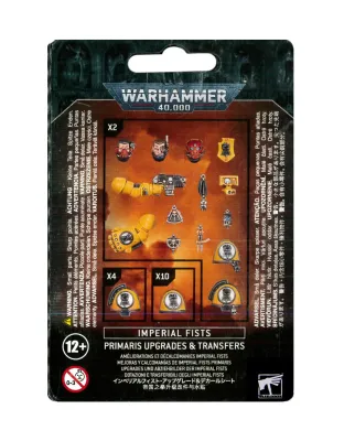 Warhammer 40K: Space Marines (Imperial Fists) - Primaris Upgrades and Transfers