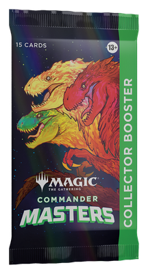 Magic The Gathering TCG Commander Masters Collector Booster Pack
