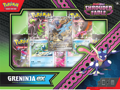 Pokemon TCG - Scarlet &amp; Violet Shrouded Fable: Greninja ex Special Illustration Collection