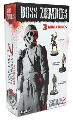 Escape from Stalingrad Z: Boss Zombie Miniatures