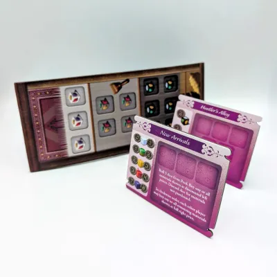 Tabriz: Bonus Tile + Dice Pool Board