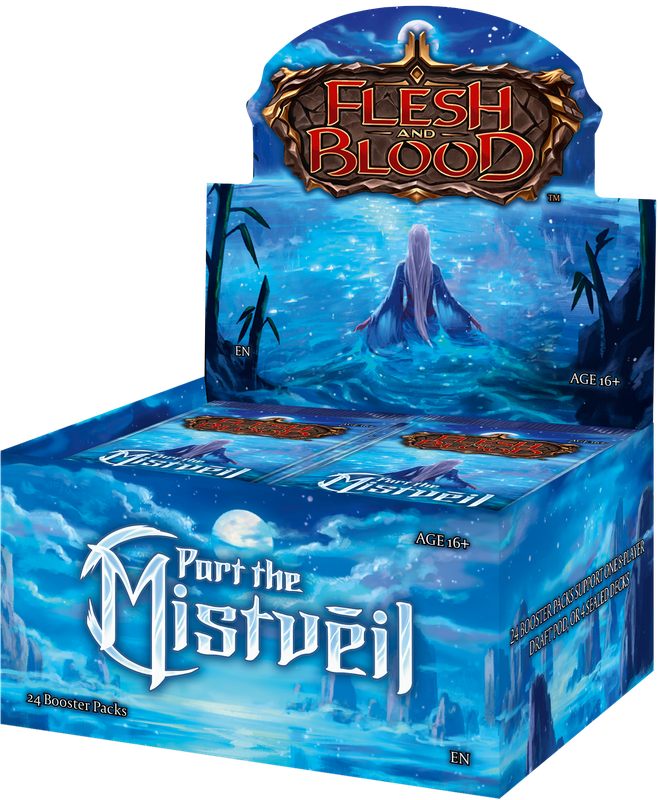flesh and blood bright lights booster box FAB Case art Evo equipment and construct the mech suit of your dreams Flesh & Blood TCG -