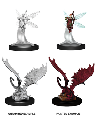 Nolzur's Marvelous Miniatures: Pseudodragon &amp; Sprite