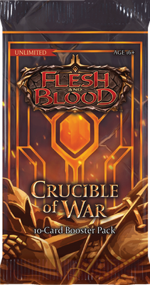 Flesh and Blood: Crucible of War Unlimited Booster Pack