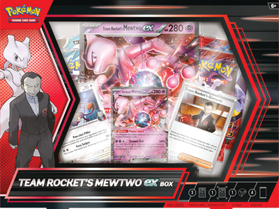 Pokemon TCG -Team Rocket's Mewtwo ex Box