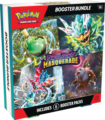 Pokemon TCG - Scarlet &amp; Violet: Twilight Masquerade Booster Bundle