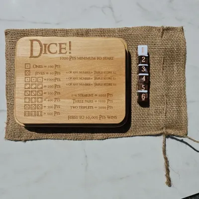 DICE! The Game with Dice Tray