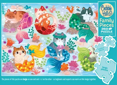 350 pcs - Mercats (Family Puzzle)