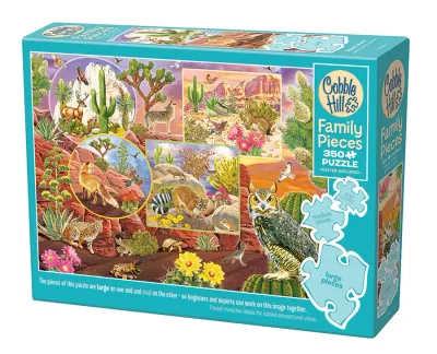 350 pcs - Desert Magic (Family Puzzle)