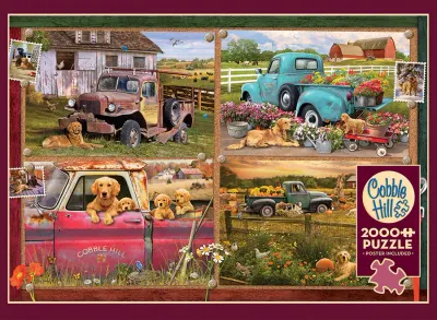 2000 pcs - It's a Dog's Life