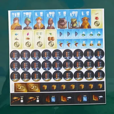 Above and Below: Desert Labyrinth and Underforest Book and Tokens