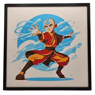 Hueforge: Avatar The Last Airbender - Aang