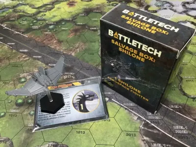 Battletech Clan Invasion: Salvage Box - Shilone Aerospace Fighter