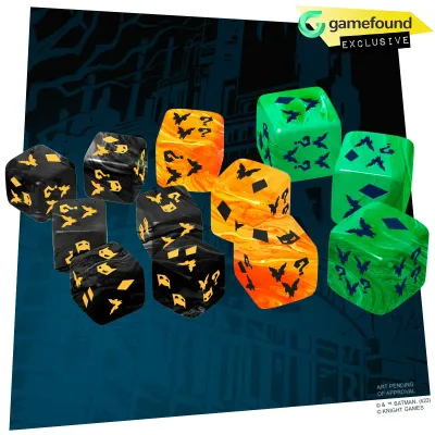 **PRE-ORDER** Batman: Escape from Arkham Asylum - The League of Assassins Dice Set
