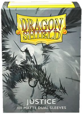 Sleeves - 63x88mm - Dragon Shield - 100/pk - Dual Matte - Justice