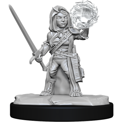Pathfinder Deep Cuts Miniatures: Halfling Cleric Female