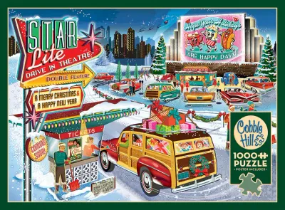 1000 pcs - Holiday Drive In