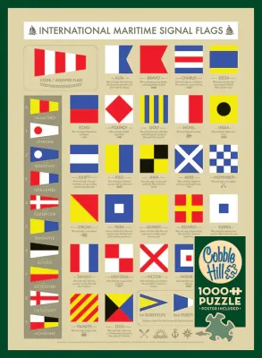 1000 pcs - International Maritime Signal Flags