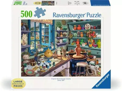500 pcs - Pottery Studio Sanctuary (Large Piece Format)