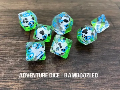 7-Piece RPG Dice Set: Inclusion