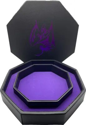 Dice Tray - Tray of Holding - Purple Dragon