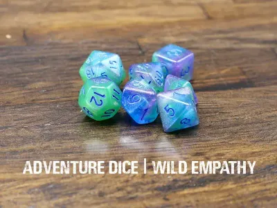 7-Piece RPG Dice Set: Wild Empathy