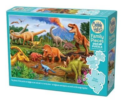 350 pcs - Dinos (Family Puzzle)