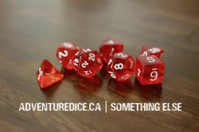 7-Piece RPG Dice Set: Something Else