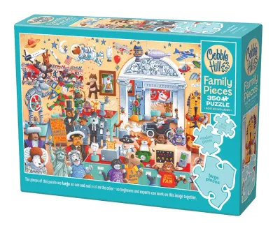 350 pcs - Cats and Dogs Museum (Family Puzzle)