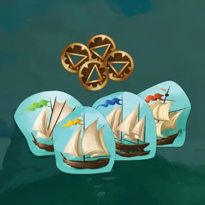 Islebound: Emerald Edition Deluxe Components