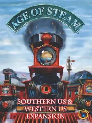 Age of Steam - Maps Expansion - Southern US/Western US