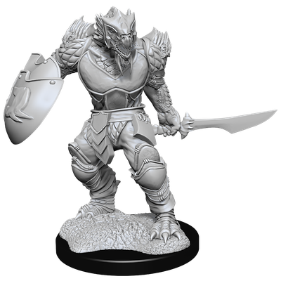 Wizkids Primed Miniatures - Hero - Dragonborn Fighter Male (90303)