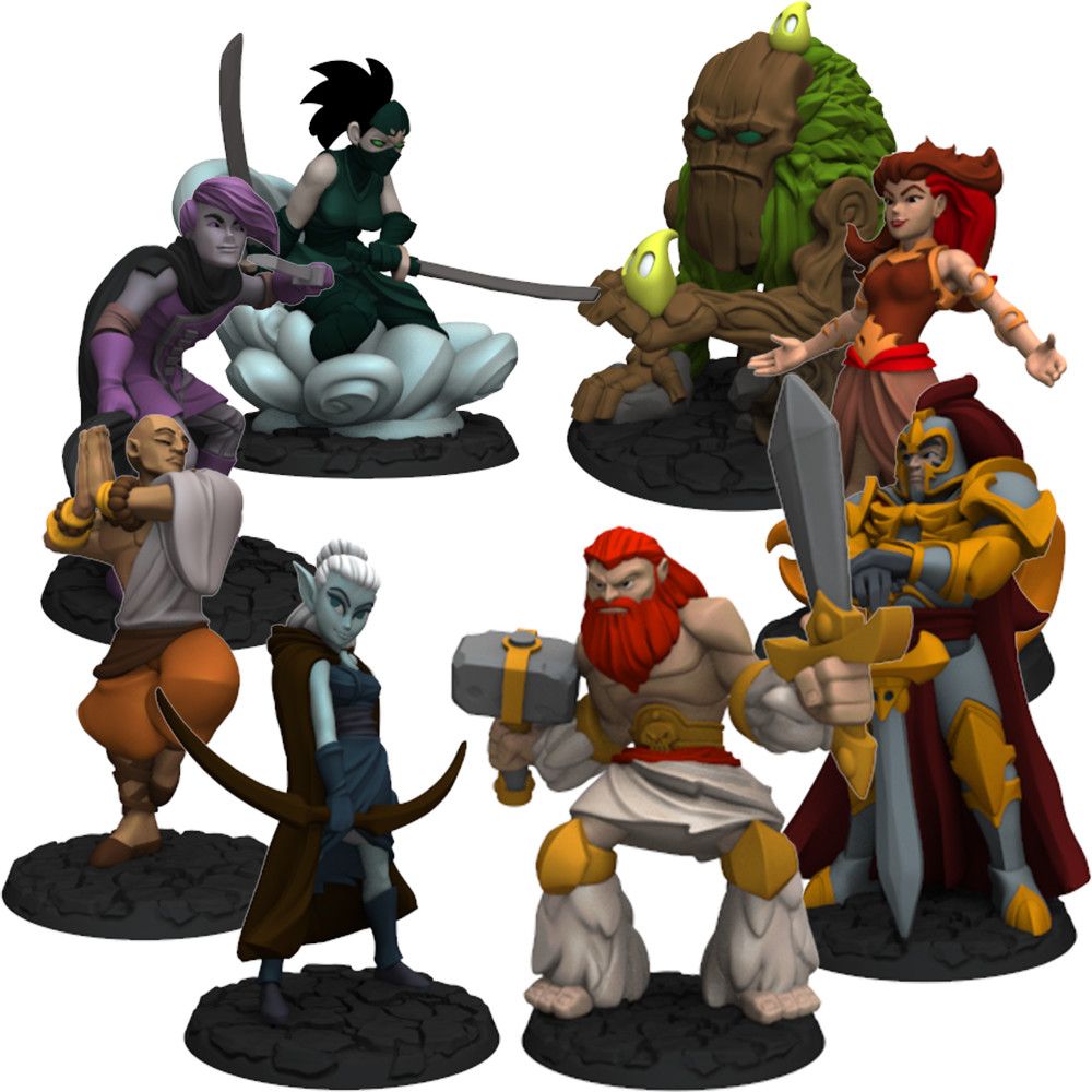 Dice Throne: Season One - Miniatures, Type: Painted