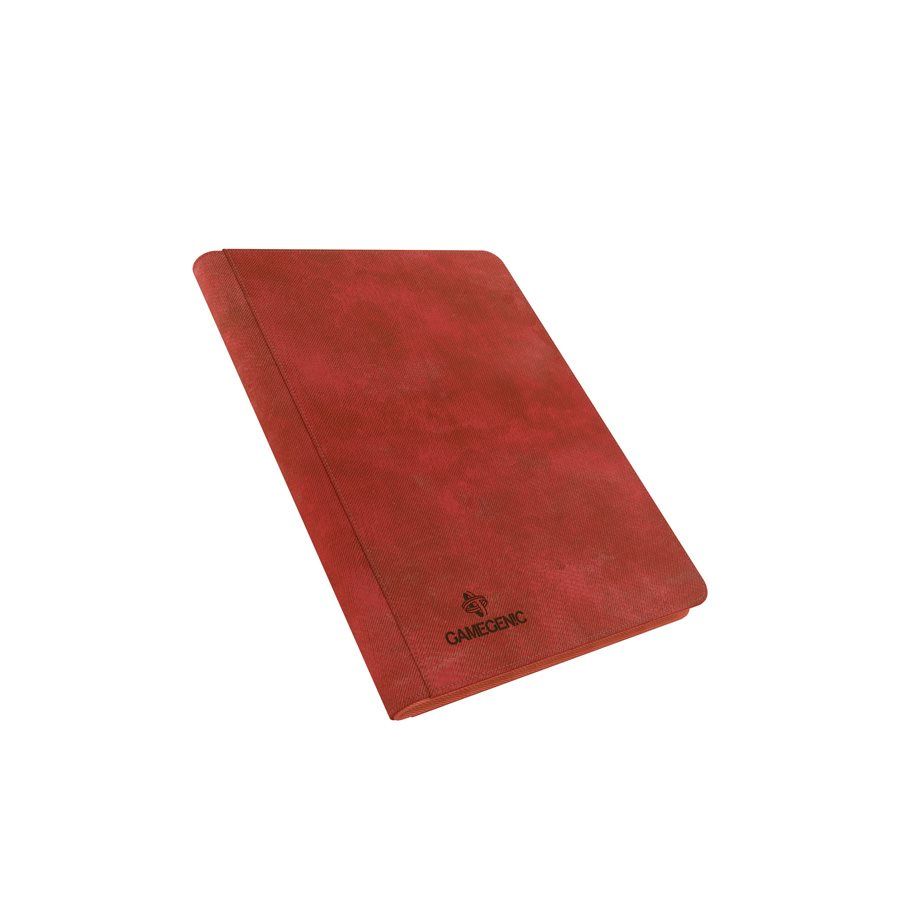 9-Pocket Zip-Up Album -, Color: Red